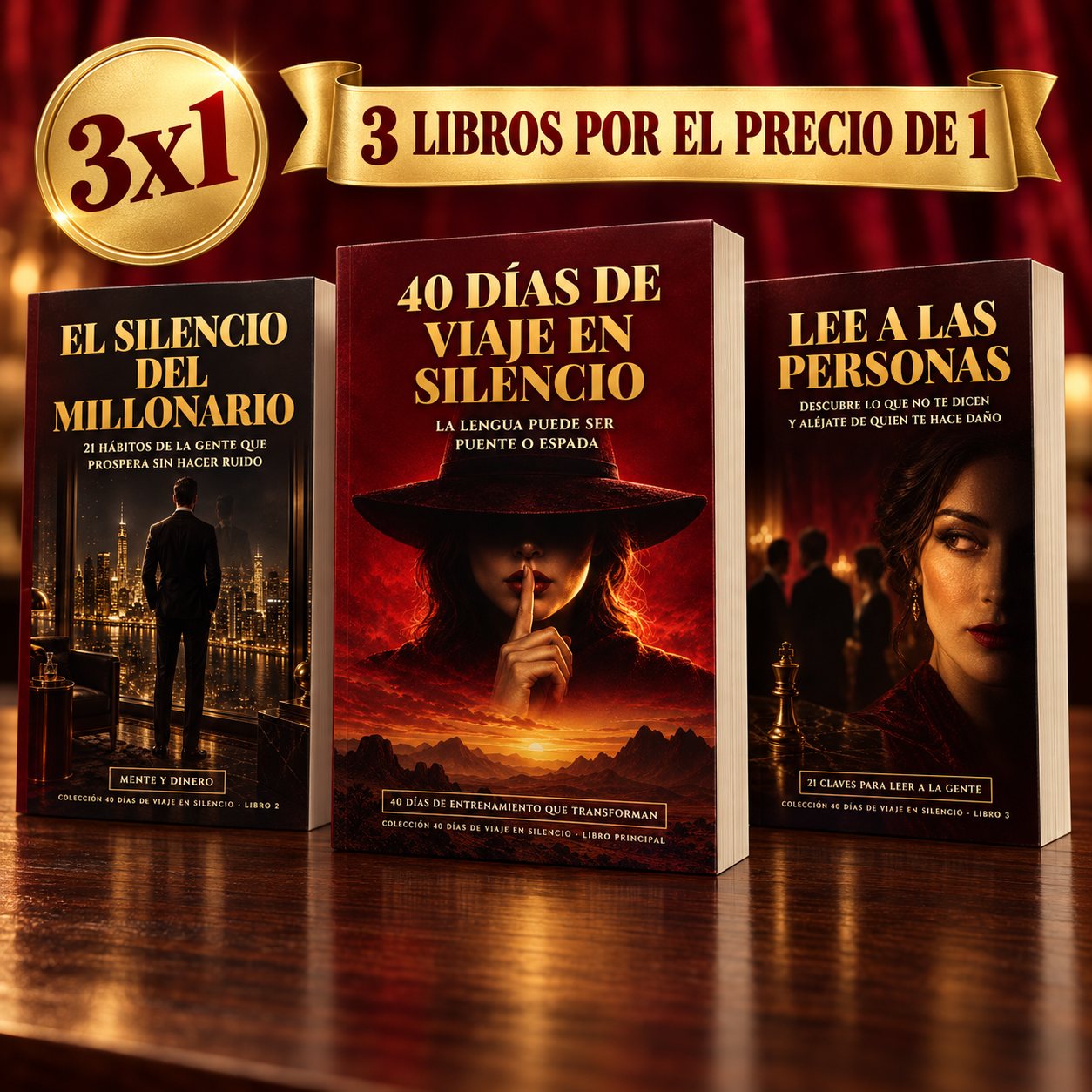 3 libros por el precio de 1